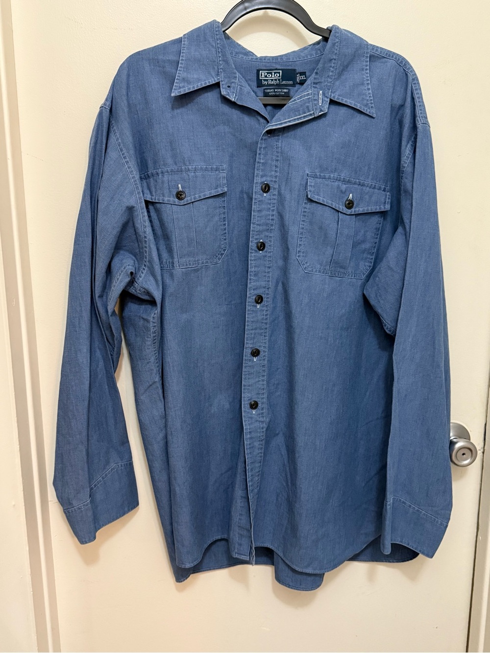 Polo by Ralph Lauren Denim Workshirt in Medium Blue